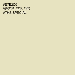 #E7E2C0 - Aths Special Color Image